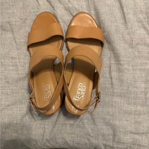 Franco Sarto Tan Sandals